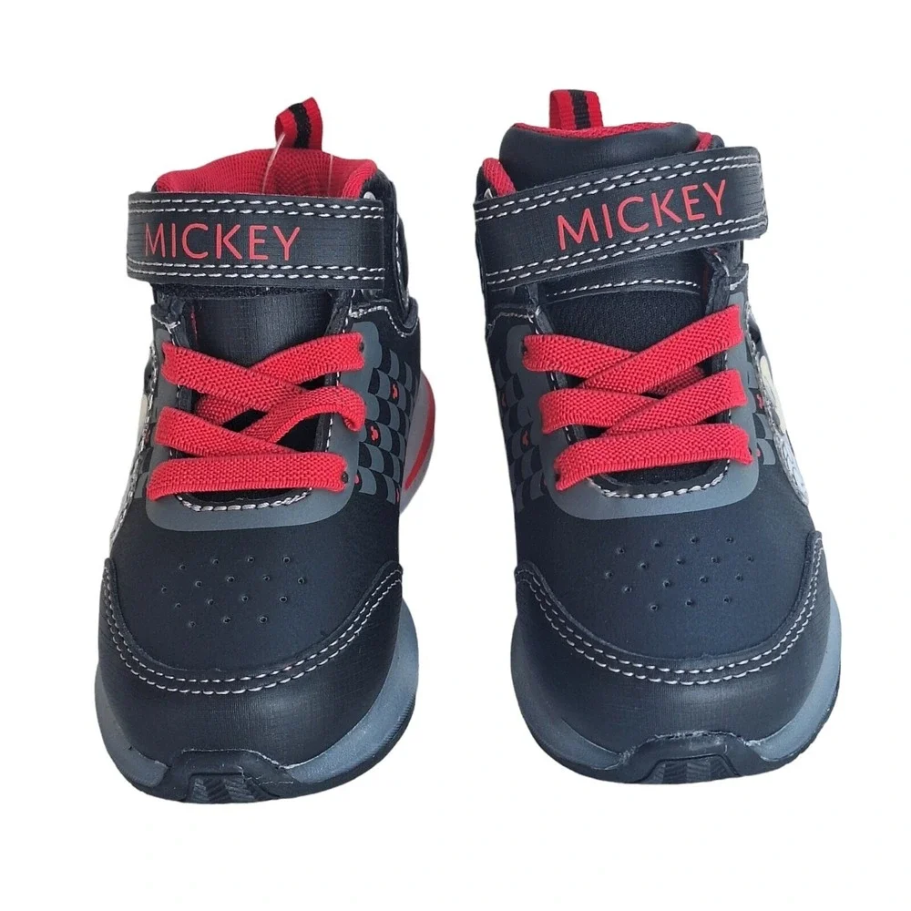 Disney Junior Mickey Mouse Athletic Fun House Boot Shoes Siz 6 (15cm) Color Grey